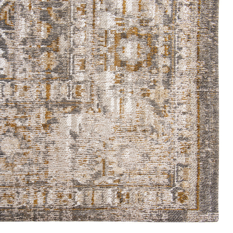 Vintage floor rug - Antiquarian Ushak Grey 8884