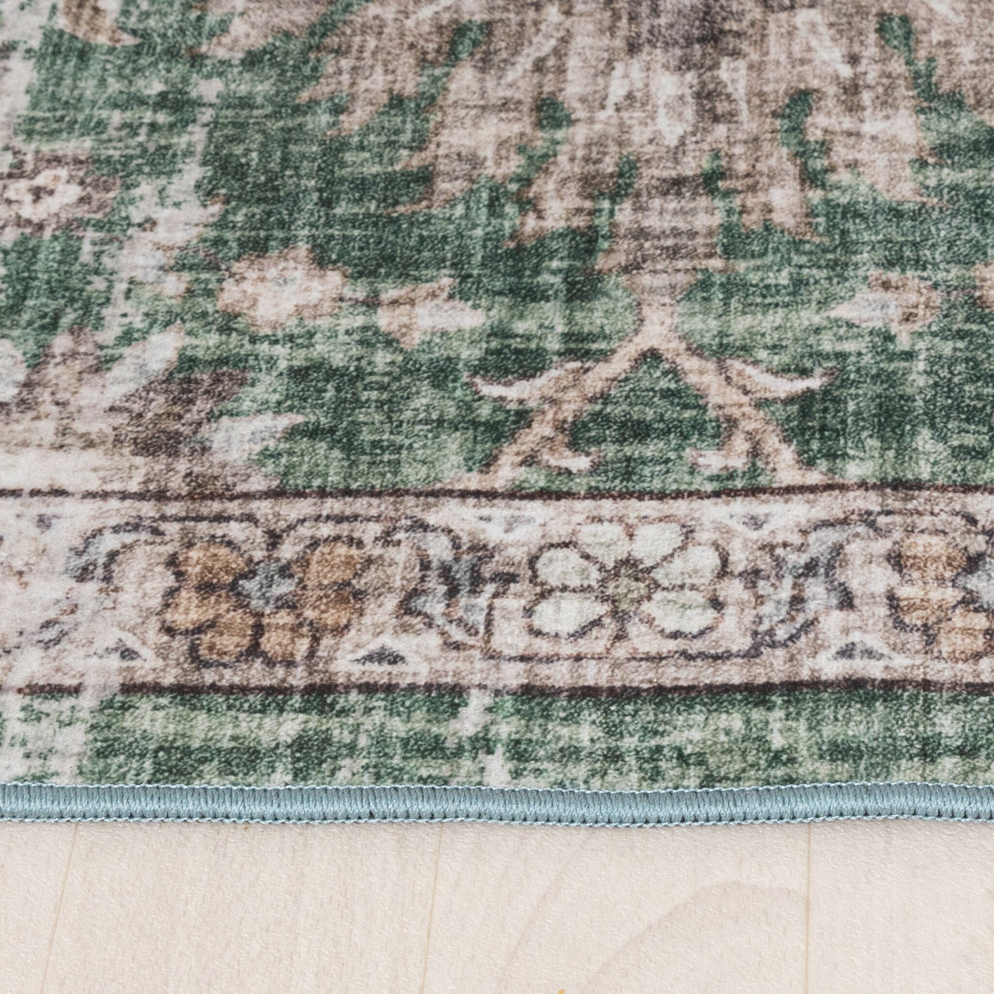 Oriental Rug - Leyla Medallion Green