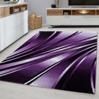 Modern floor rug - Jena Purple 9210