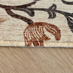 Floral rug - Rosie Cream