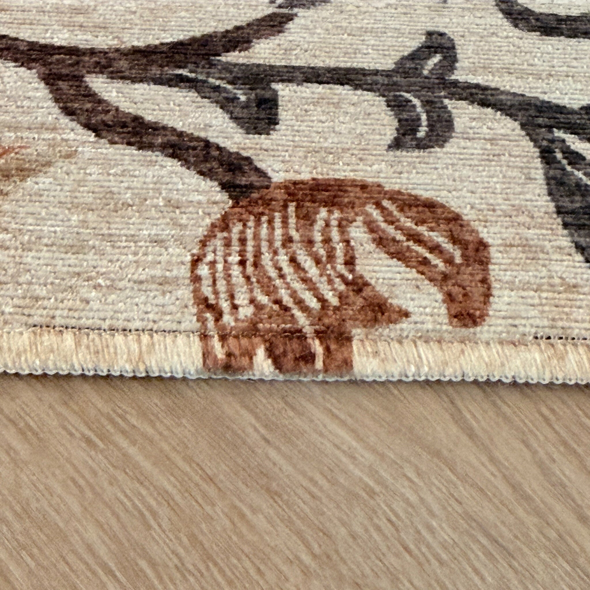Floral rug - Rosie Cream