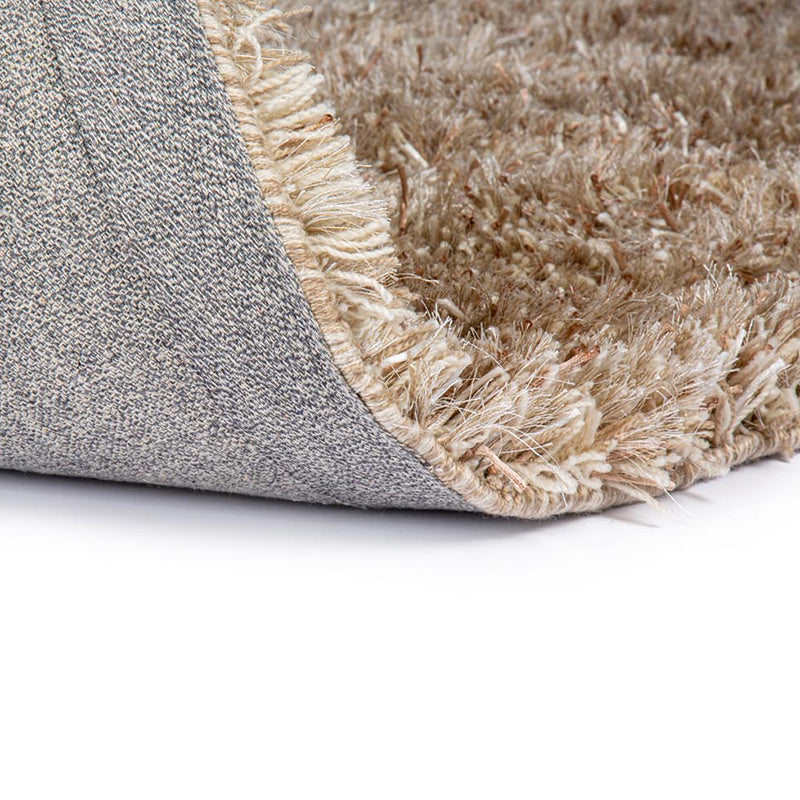 Shaggy floor rug custom-made - New Paulo Beige 126