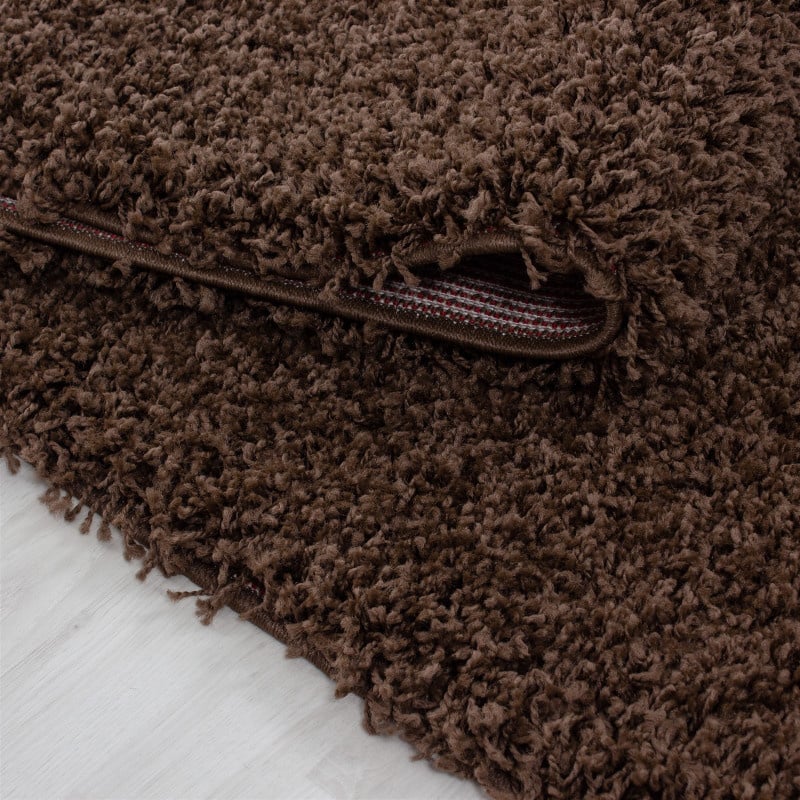 High-pile runner - Life Brown