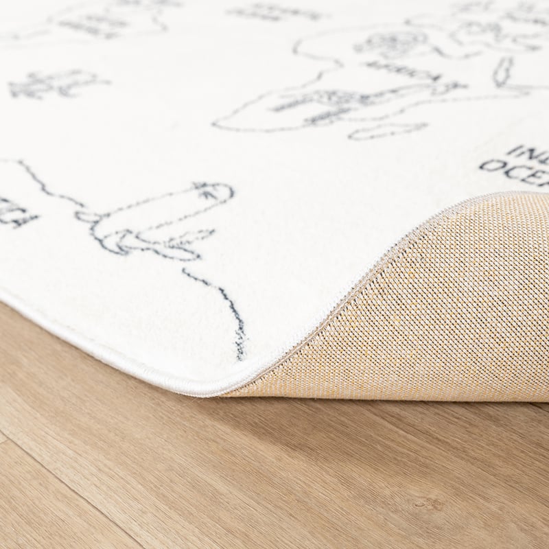 Kids Rug - Globe Cream