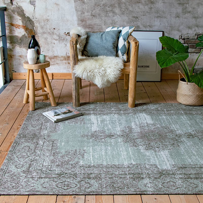 Vintage Rug - Dreams Green/Grey