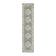 Vintage Runner Rug - Spring Medallion Green/Cream
