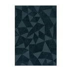 Modern floor rug - Mozo Shard Petrol