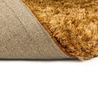Shaggy floor rug custom size - New Paulo Gold 030