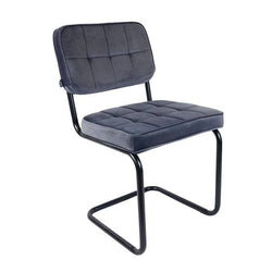 Velvet chair - Ivy Anthracite