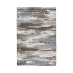 High-Pile Floor Rug - Modesto Taupe/Grey 6747