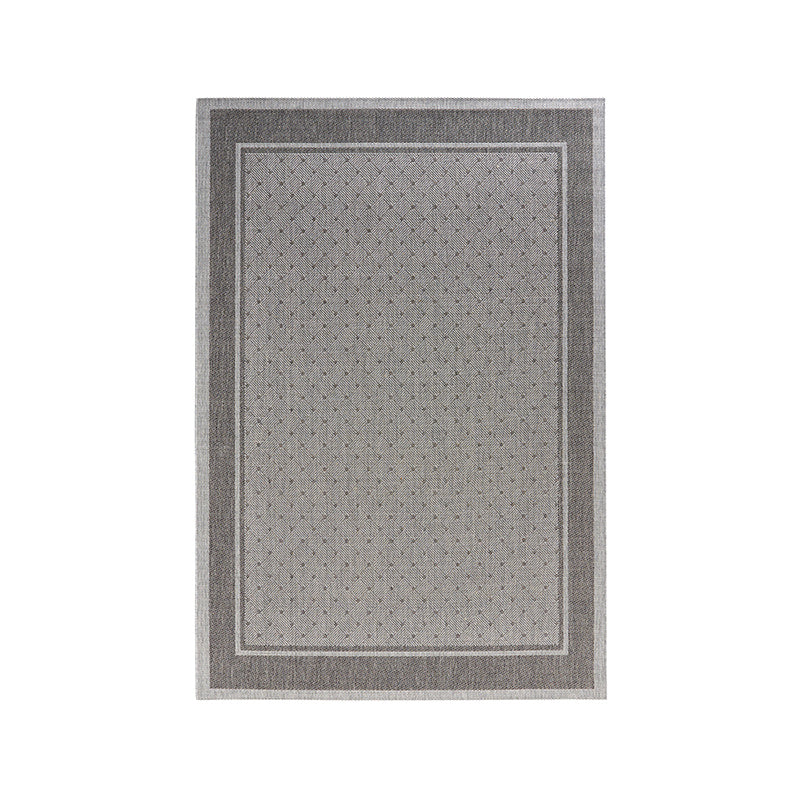 Classic Floor Rug - Natural Check Grey