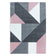 Modern Rug - Optimism Design Pink/Grey