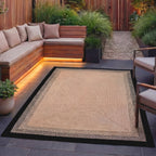Indoor Outdoor Rug - Florence Black