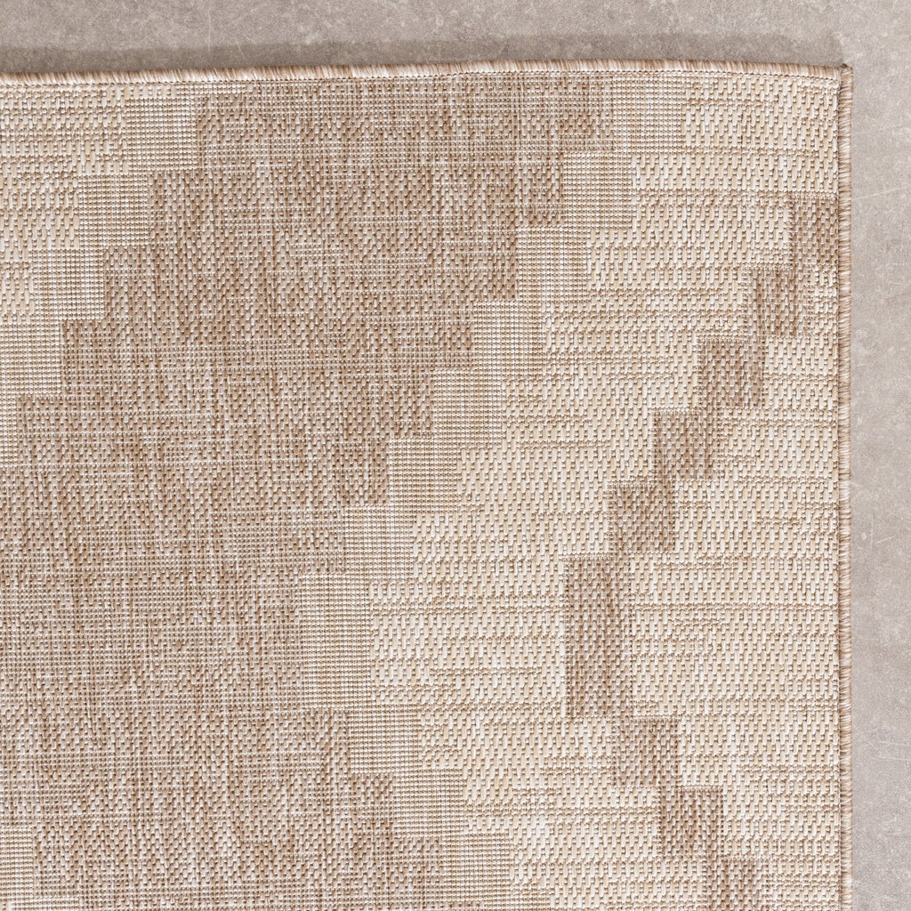 Jute Outdoor Rug - Atlas Diamond Brown/Cream