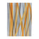 Washable floor rug - Fabio Stripe Grey/Yellow
