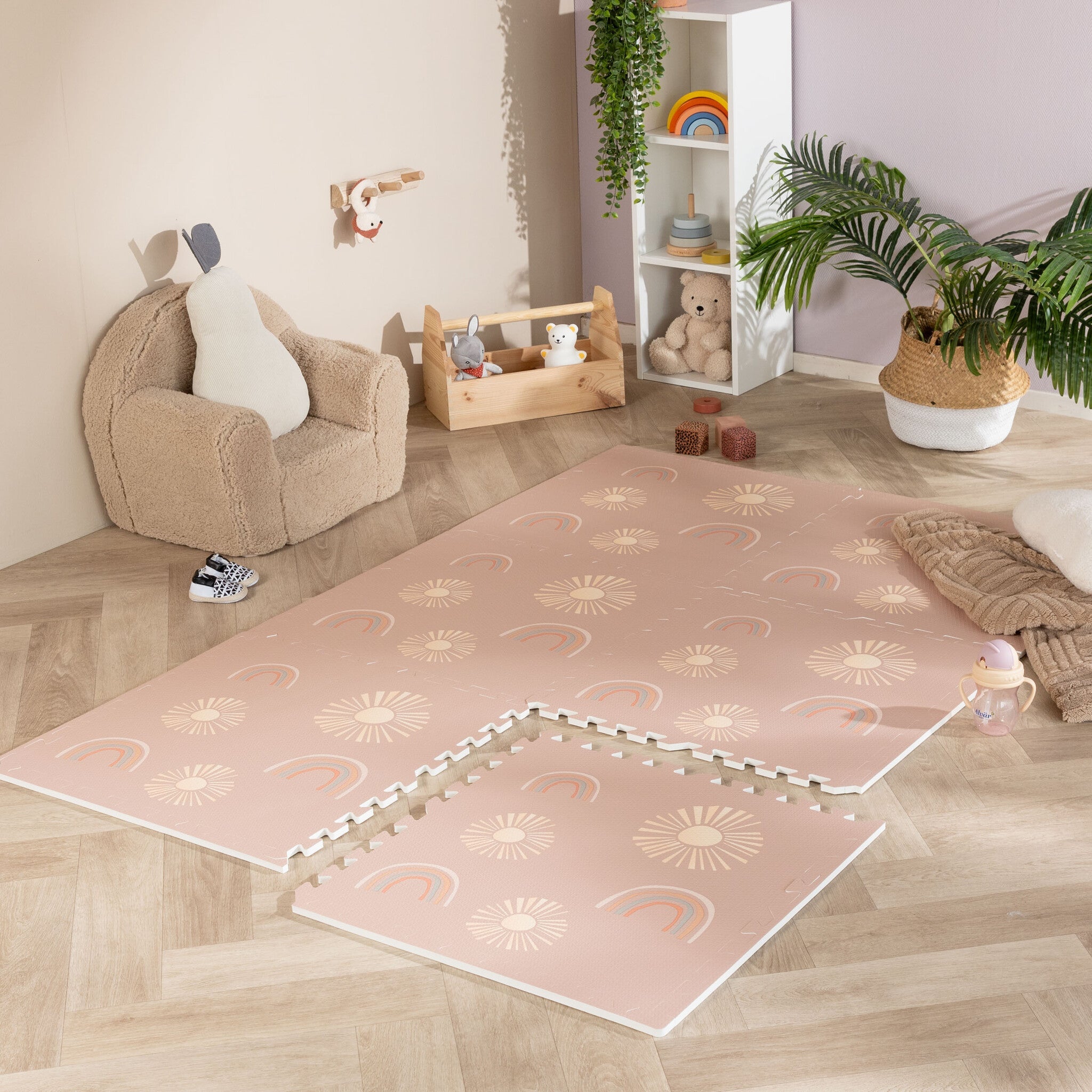 Foam Puzzle Mat – Alfie Sun Pink
