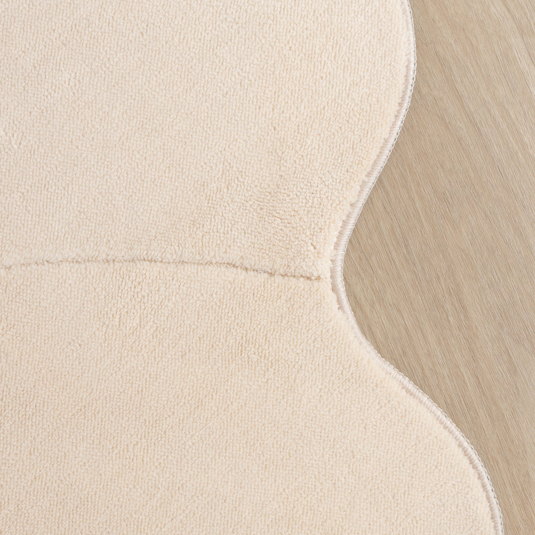 Washable children's rug - Coco Flower Beige