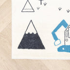 Kids Car Rug - Dex Road Blue