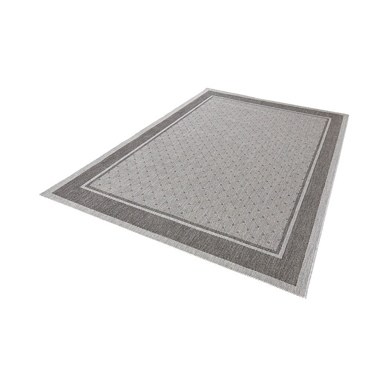 Classic Floor Rug - Natural Check Grey