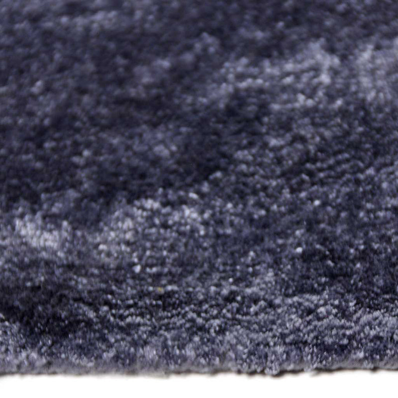 Viscose Floor Rug - Frederique Grey/Blue