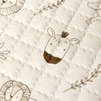 Baby play mat round - Noa Safari Cream