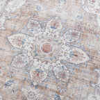Washable Runner - Domingo Mandala Beige