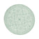 Round Outdoor Rug - Summer Oriental Green