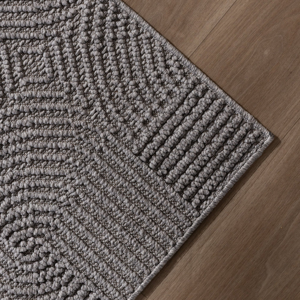 Runner – Hidde 3D Circles Grey