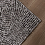 Runner – Hidde 3D Circles Grey