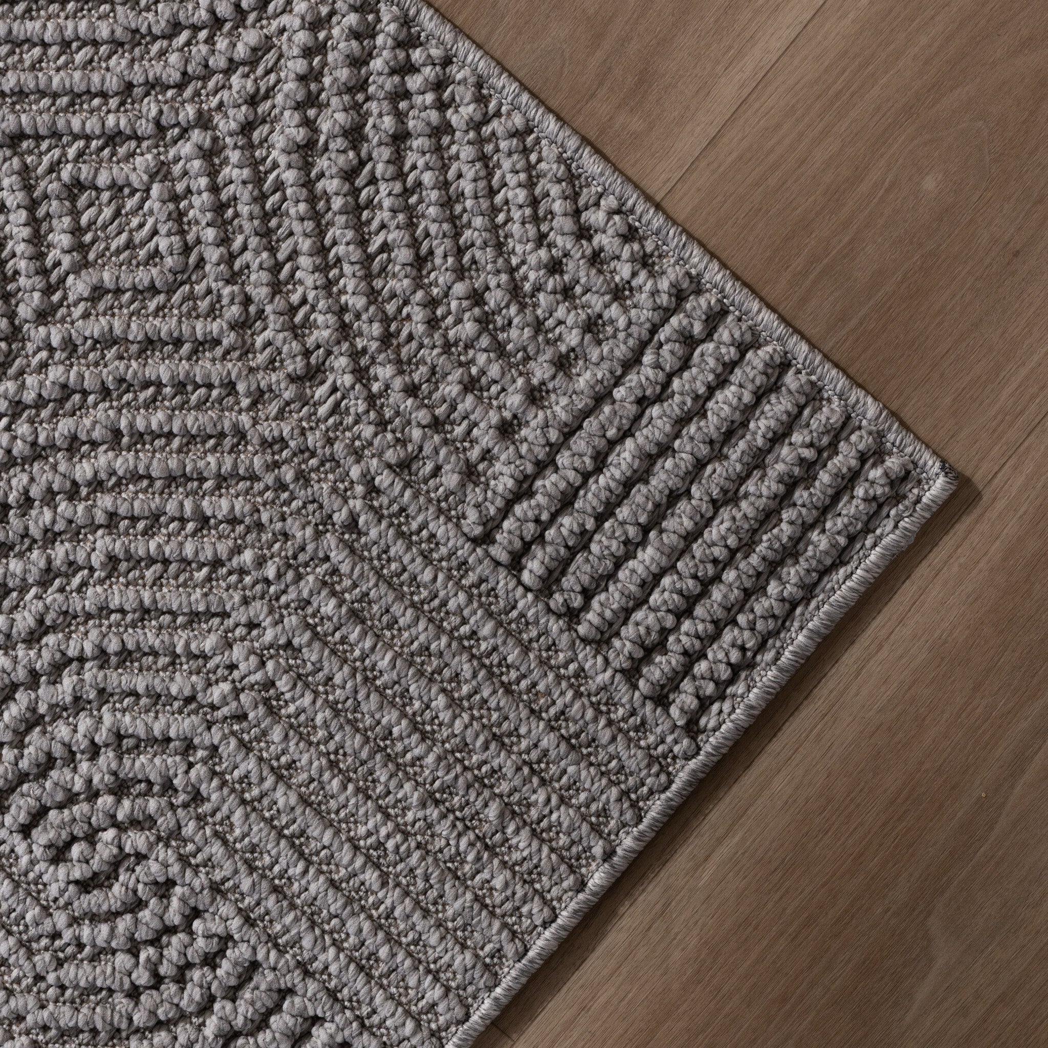 Runner – Hidde 3D Circles Grey