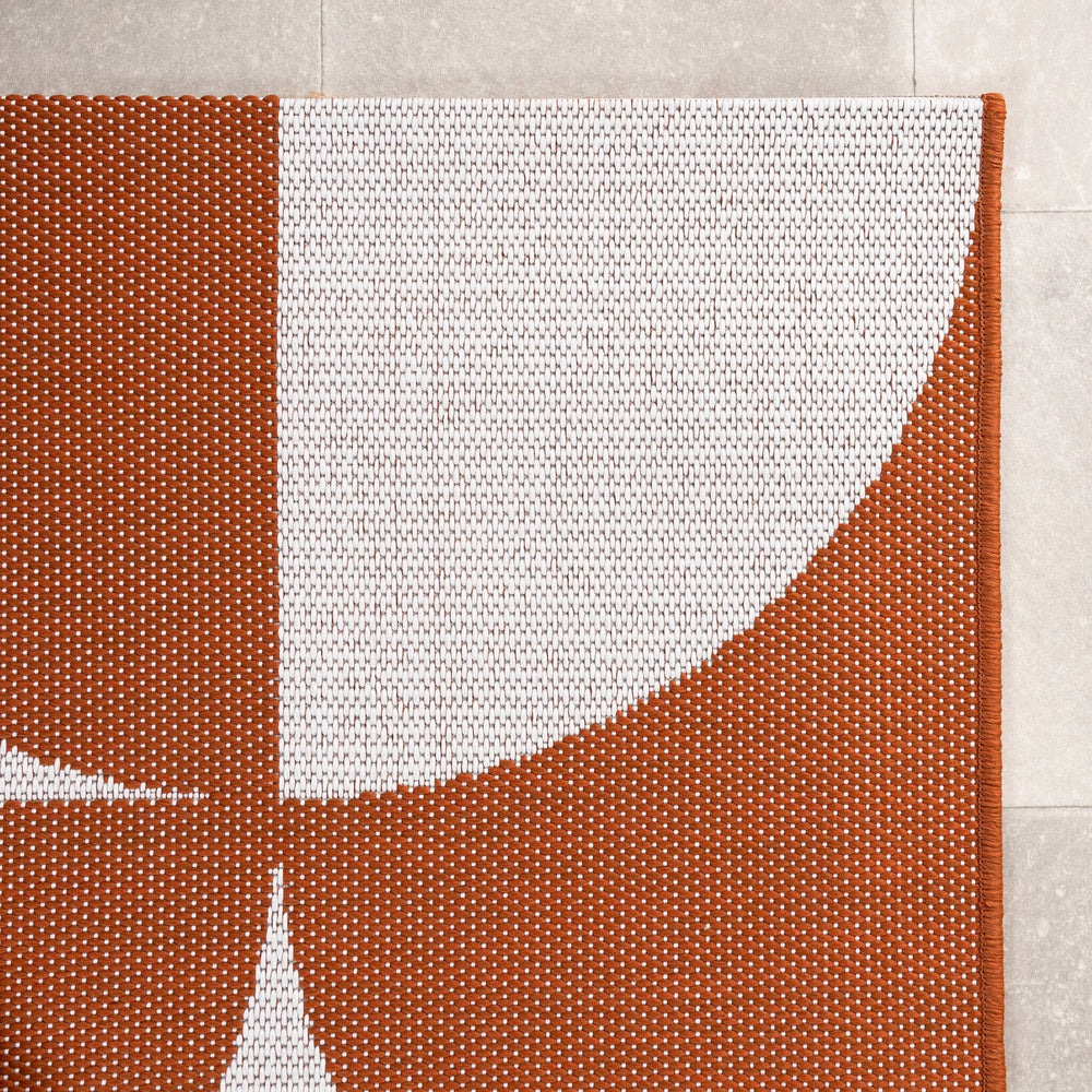 Outdoor Rug - Summer Shapes Terracotta