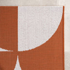 Outdoor Rug - Summer Shapes Terracotta