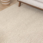 Wool Rug - Twist Beige