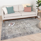 Vintage Rug - Lugan Green/Grey
