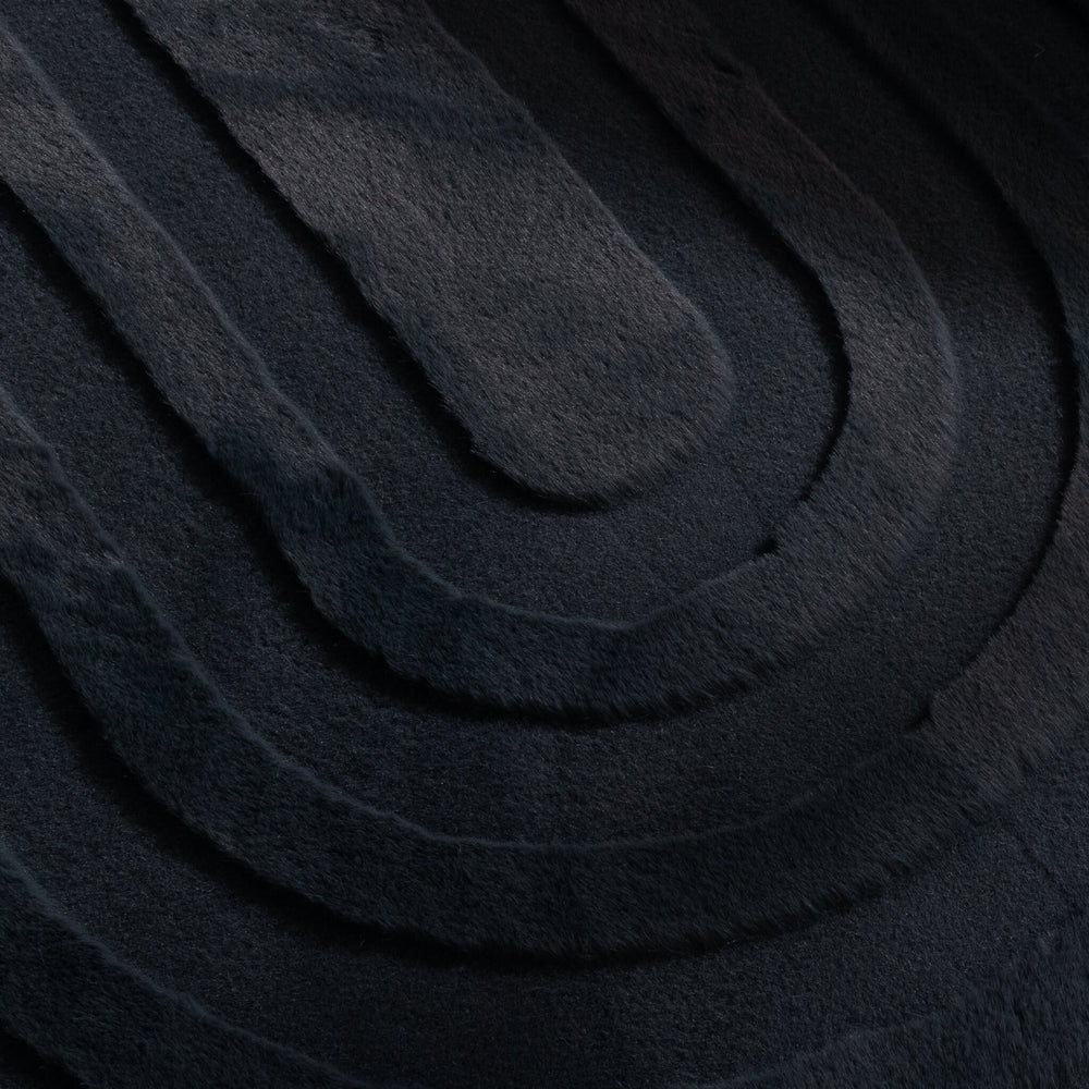 Irregular Rug - Flowy Arch Anthracite