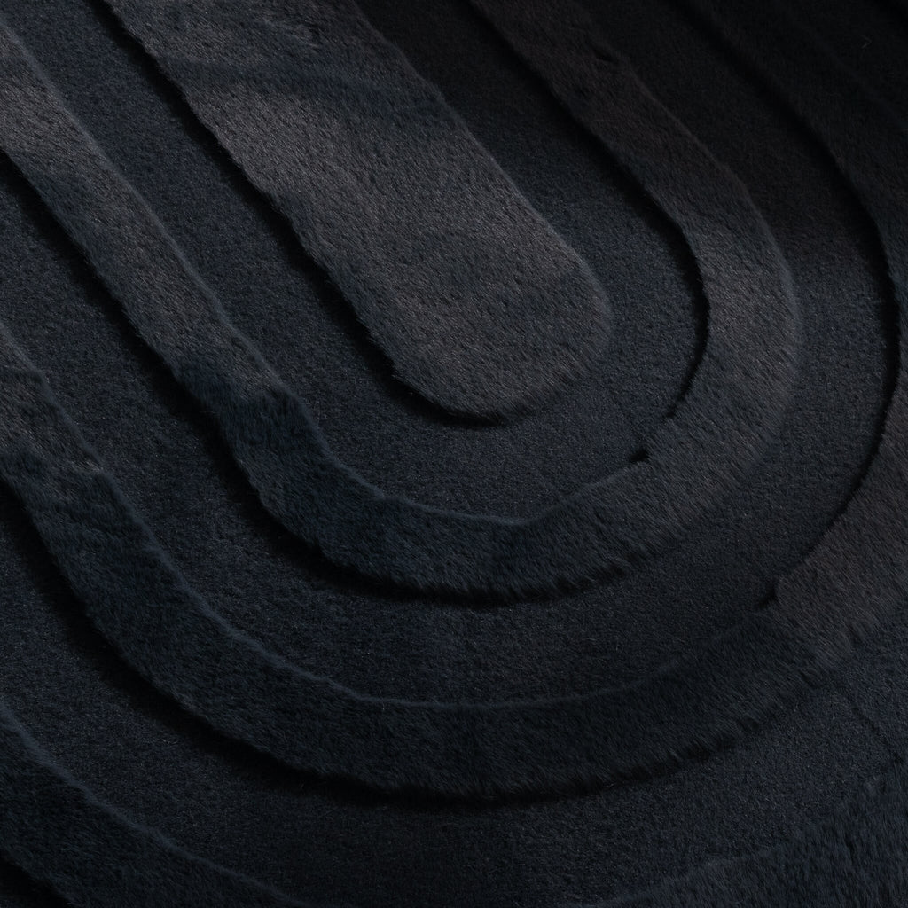 Irregular Rug - Flowy Arch Anthracite