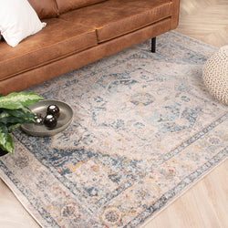 Vintage Rug - Inspire Cream/Blue No. 217