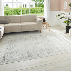 Vintage floor rug - May Berseba Cream/Grey