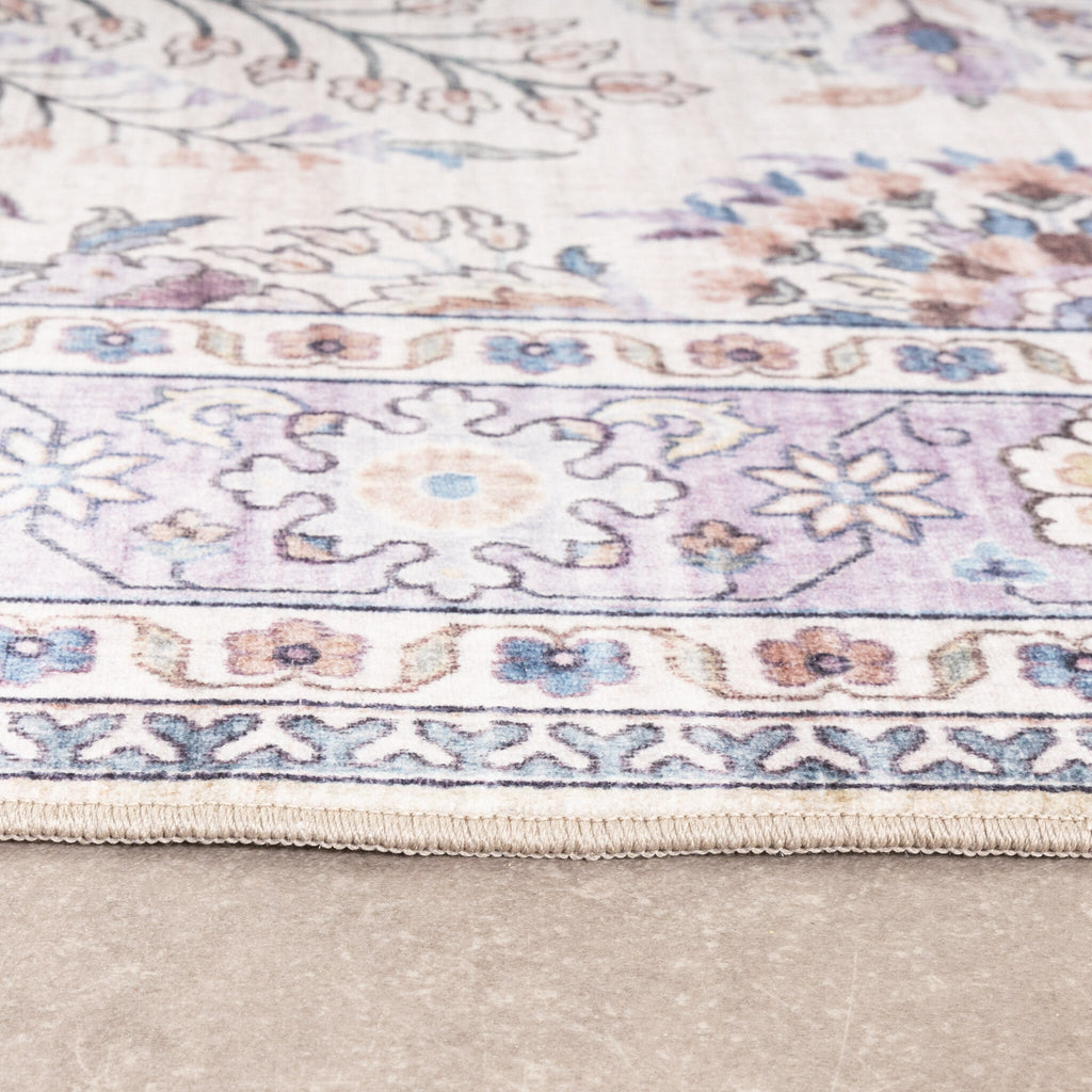 Vintage Outdoor Rug - Santo Flora White
