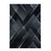 Modern floor rug - Streaky Lines Black