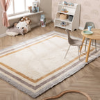 Washable children's rug - Milo Grey 
