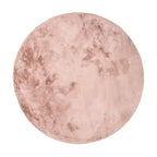 Round High Pile Rug - Comfy Supreme Pink
