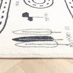Kids Car Rug - Dex Lane Black
