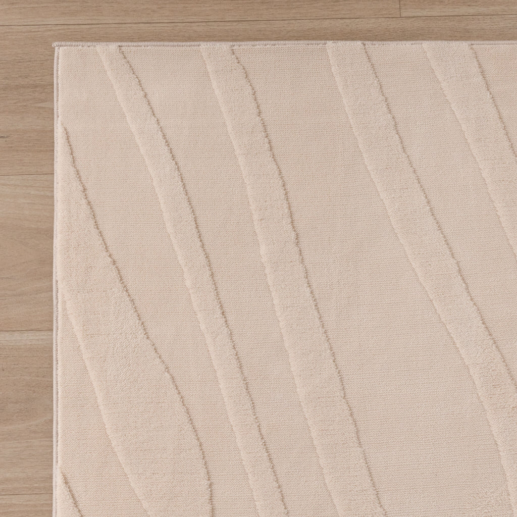 Scandinavian Rug - Charm Shapes Beige