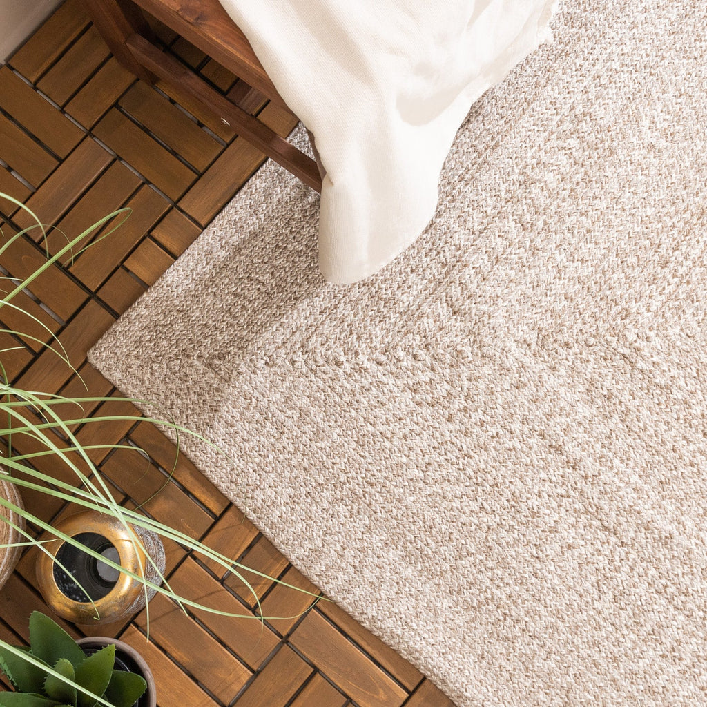 Jute Outdoor Rug - Bali Cream