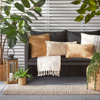 Modern balcony rug - Liparo Salerno Grey