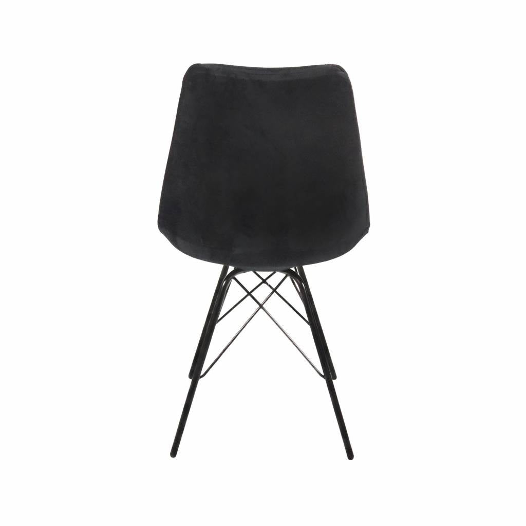 Chair Velvet - Black