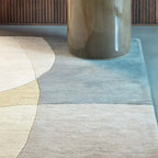 Wool floor rug - Shades Cream/Beige 020