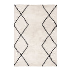 High Pile Rug - Sensa Double Cream/Black