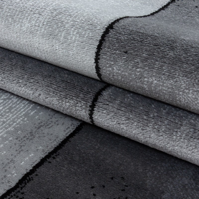Modern Floor Rug - Jena Black 9320
